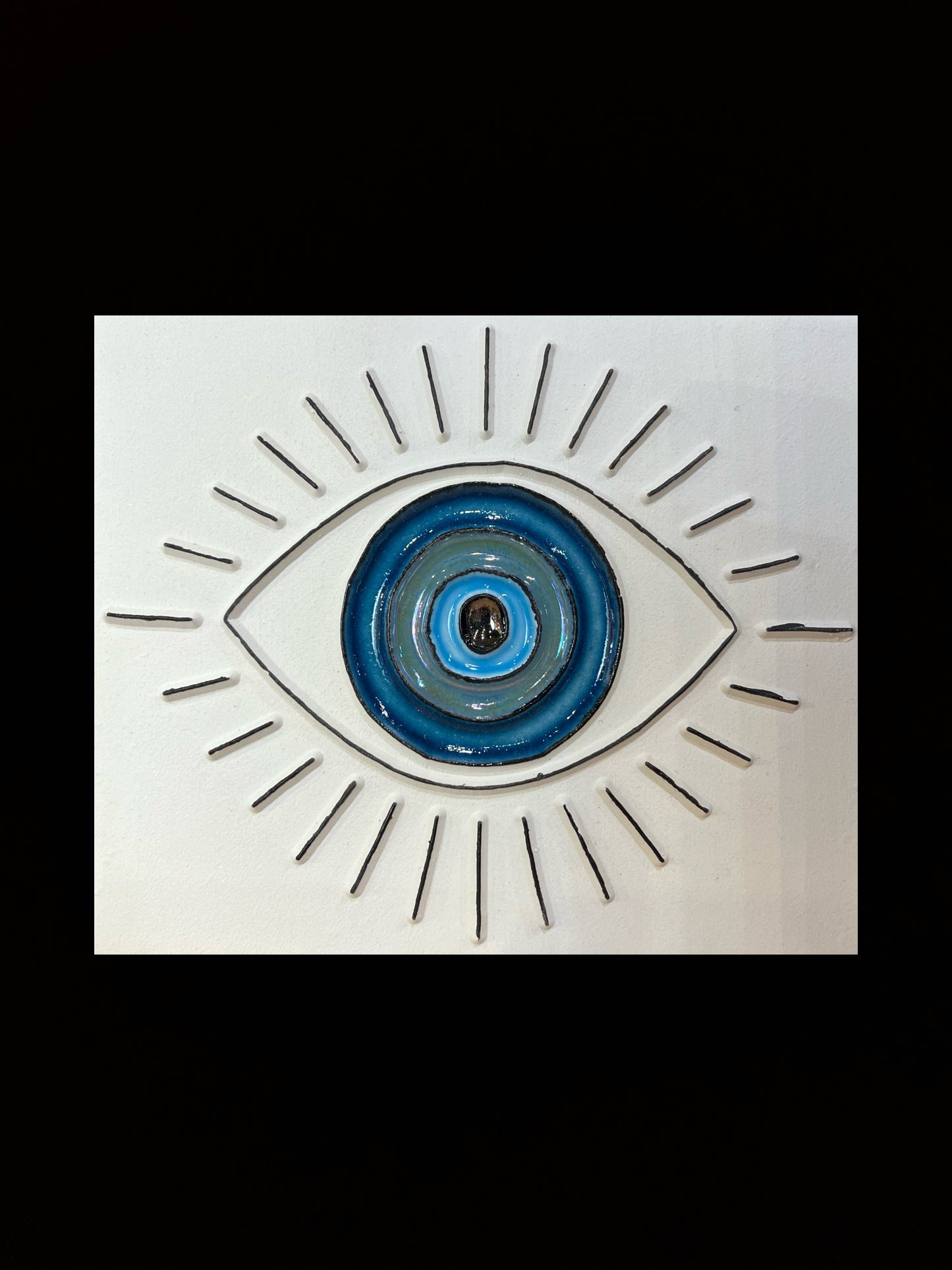 Tableau diffuseur d’huiles essentielles «Oeil Grecque »