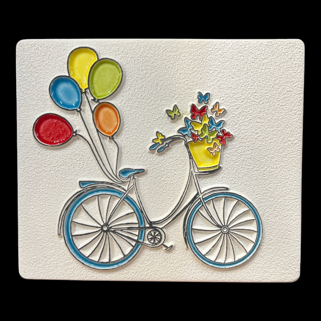 Tableau diffuseur d’huiles essentielles « Vélo »