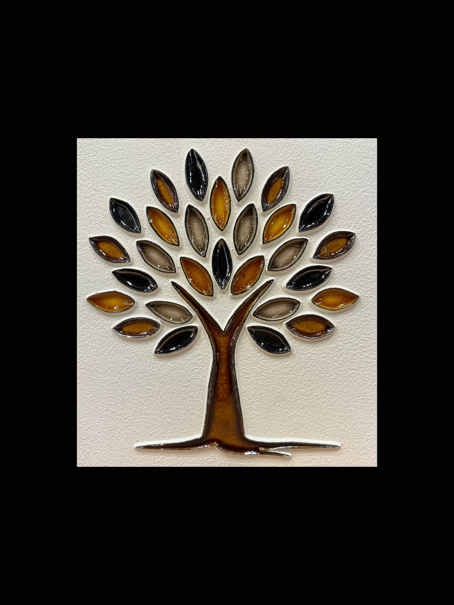 Tableau diffuseur d'huiles essentielles "Arbre de vie marron sans racines"