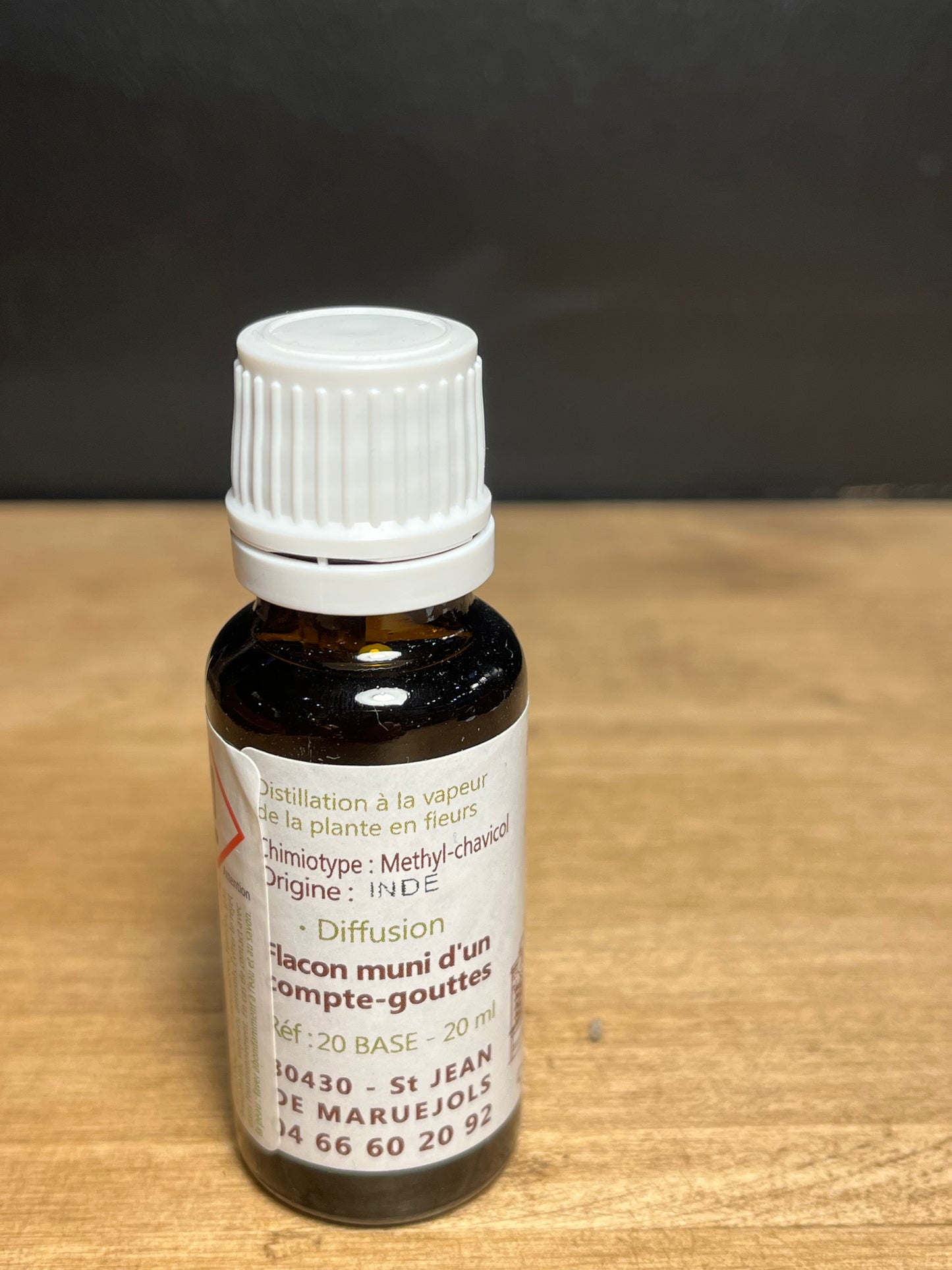 Huile essentielle "Basilic" 20 ml