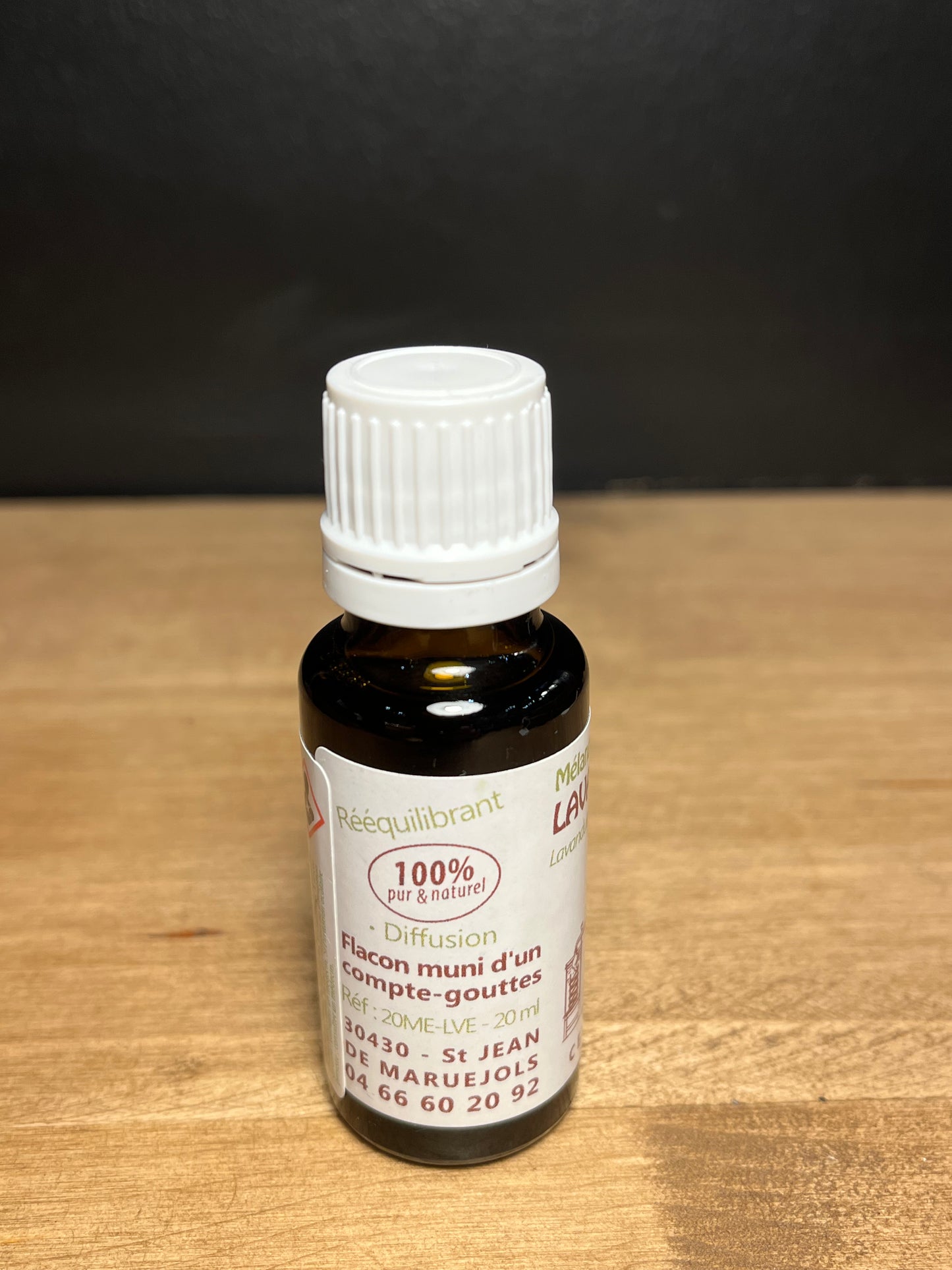 Huile essentielle synergie de "Lavande-verveine" 20 ml