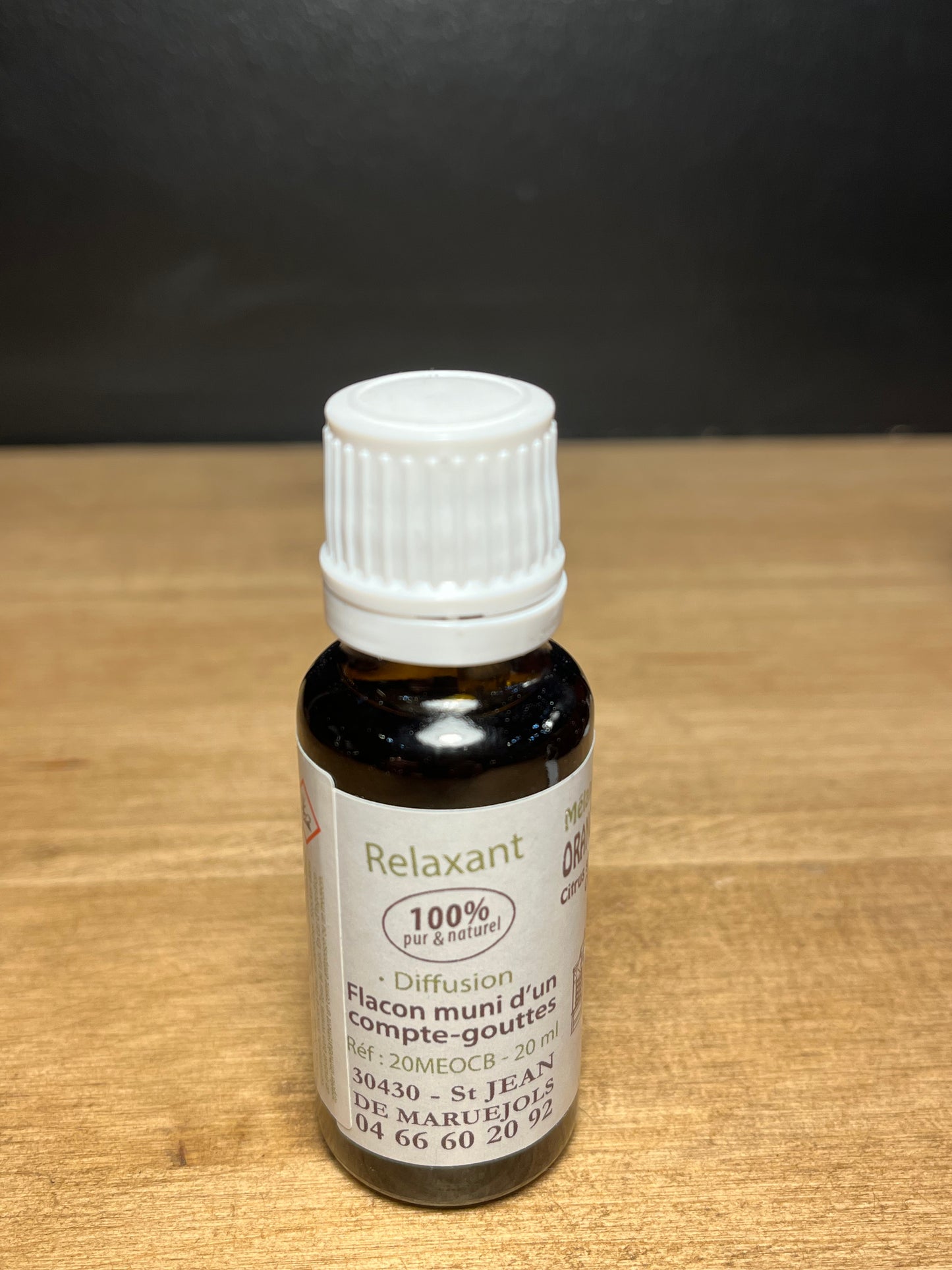 Huile essentielle synergie "Orange-citron-bergamote" 20 ml