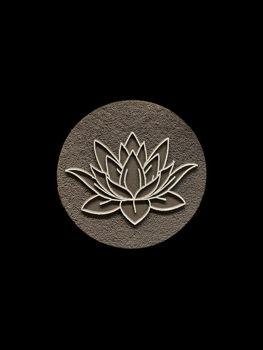 Tableau diffuseur d'huiles essentielles "Fleur de Lotus"