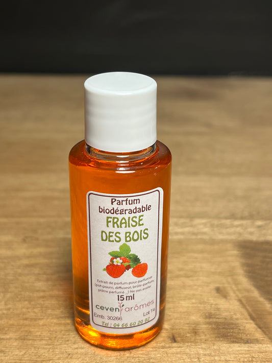 Parfum fraise des bois 15 ml